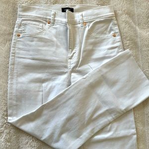 Express straight ankle jeans